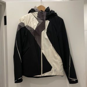 Spyder Volt Ski Jacket - Black and White - Size 6